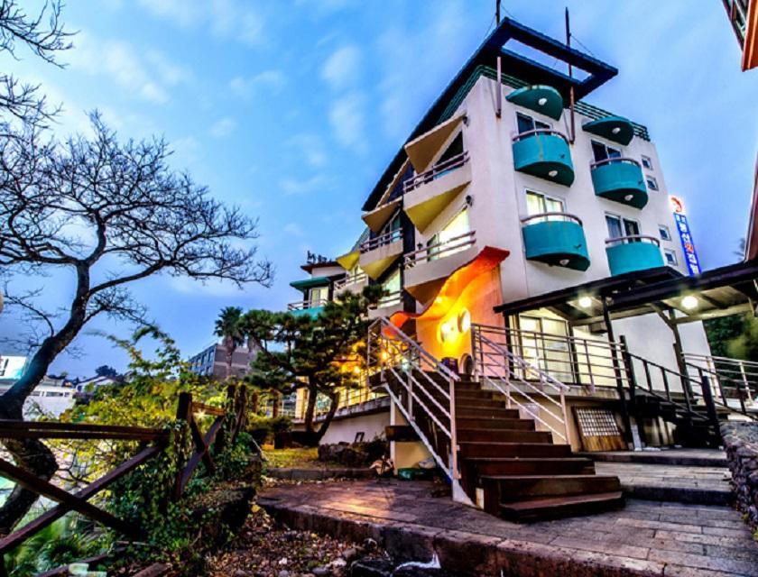 Dongsannara Pension ซอกวีโพ ภายนอก รูปภาพ